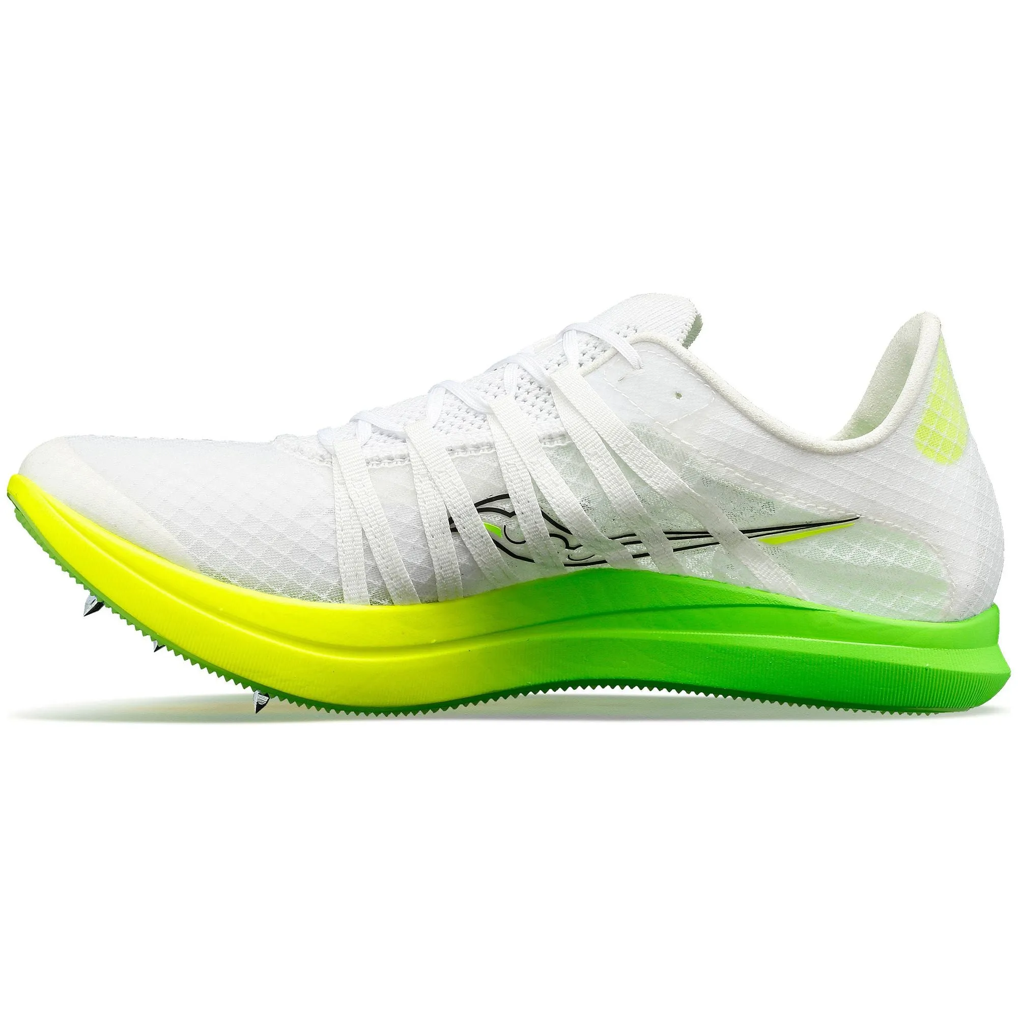 Chaussures de course Saucony Terminal VT pour femme - Blanc