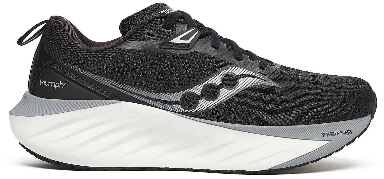 Chaussures de course Saucony Triumph 22 pour femmes - Noir