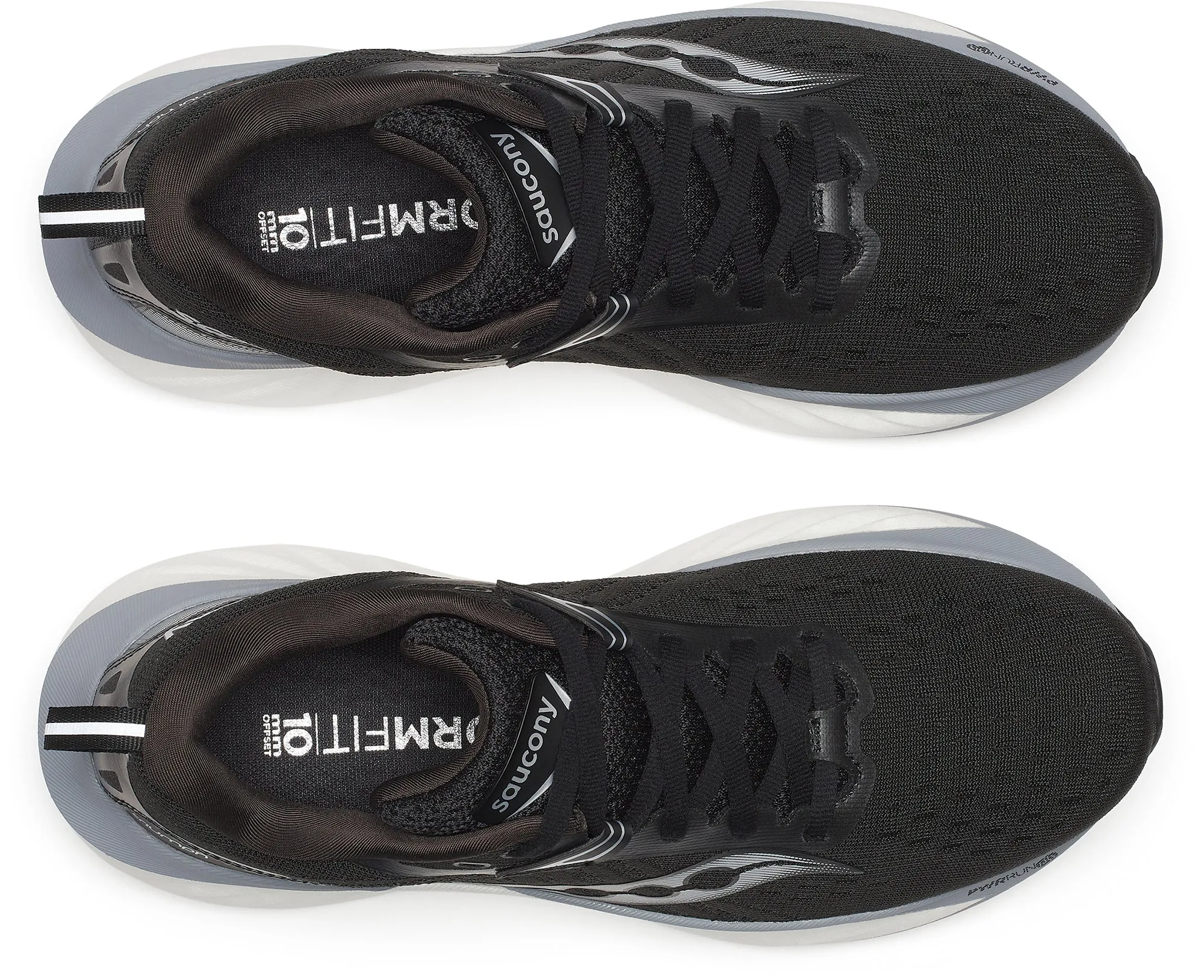 Chaussures de course Saucony Triumph 22 pour femmes - Noir