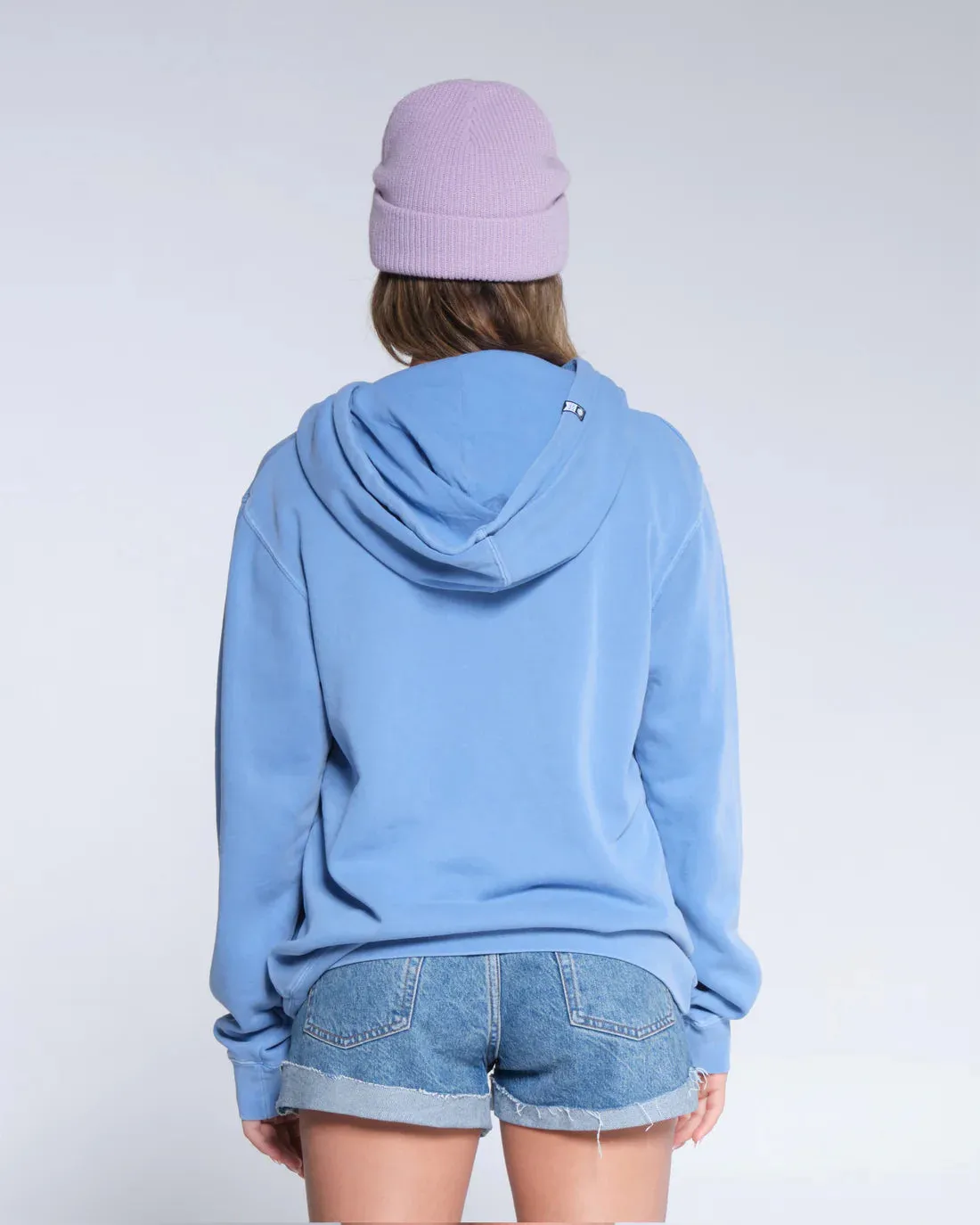 Pull à capuche Shore Break Boyfriend - Bleu Marina