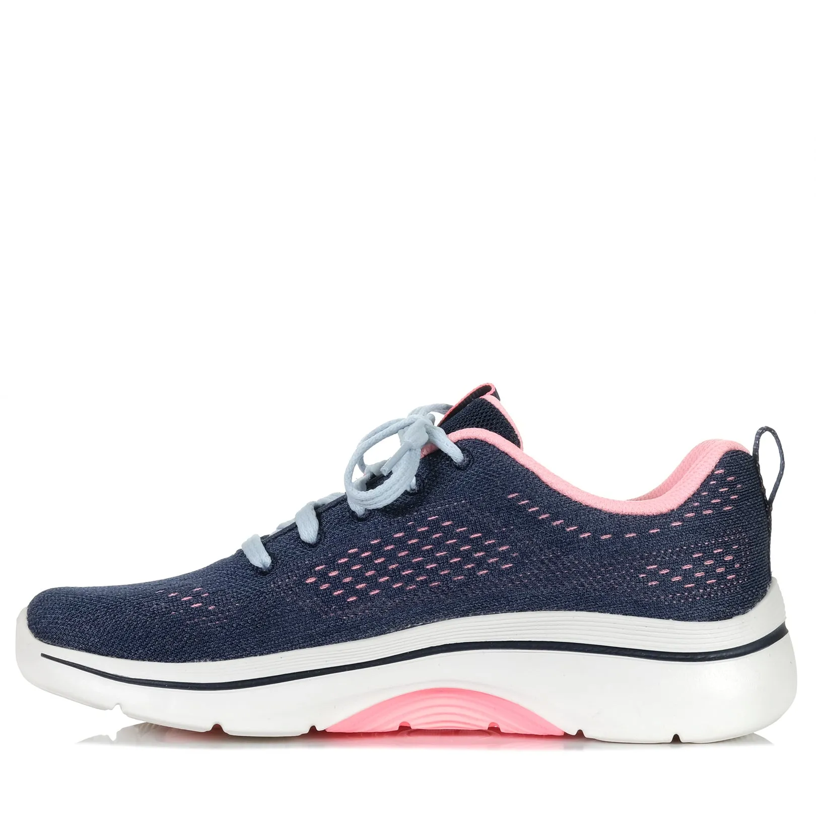 Skechers GOwalk Arch Fit 2.0 - Coucher de soleil éclatant 125311 Marine/Rose vif