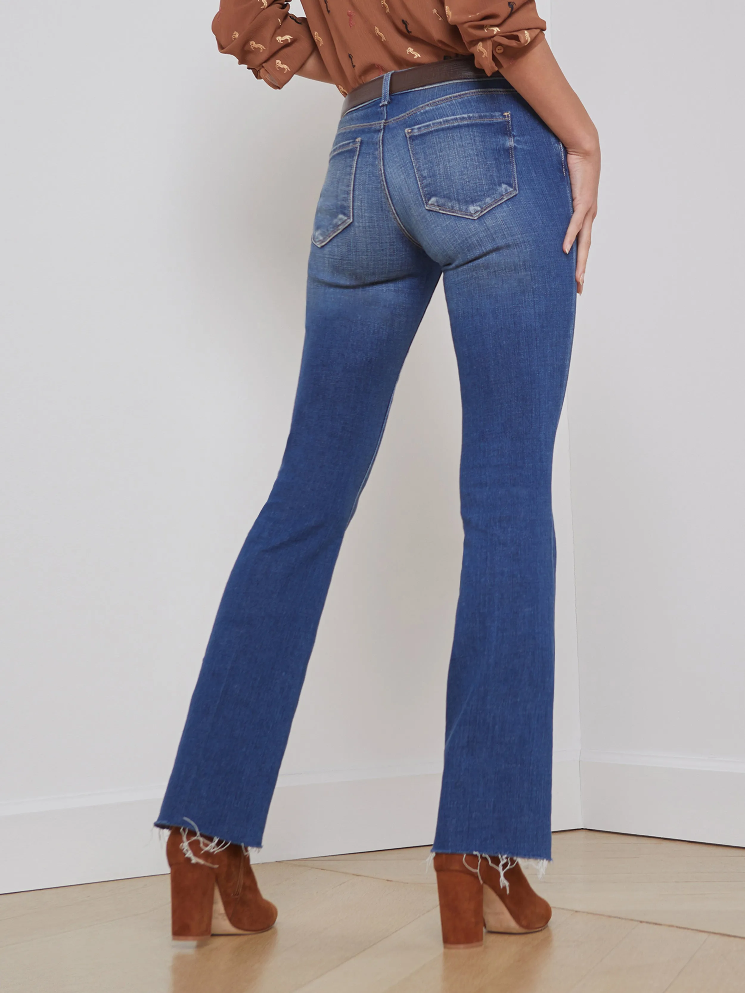 Jean droit à taille basse Sneeki