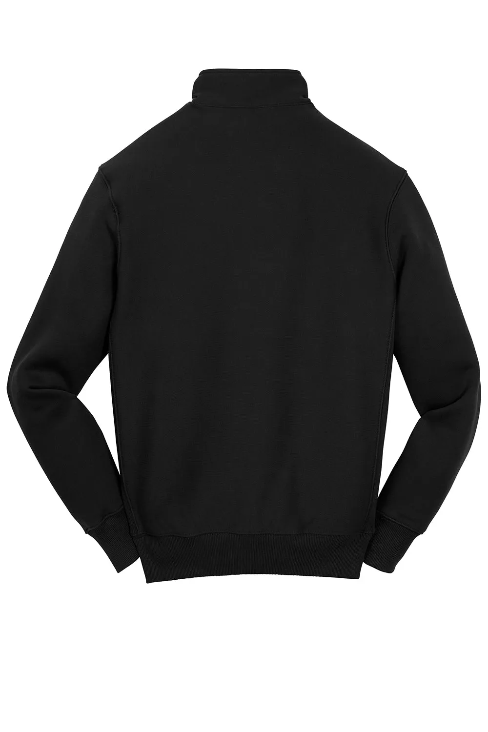 Sport-Tek Pull en polaire pour homme à zip 1/4 - Noir