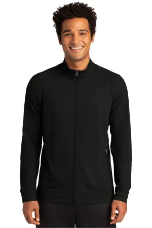 Sport-Tek Sweat à capuche homme en polaire flexible respirante avec fermeture éclair et poches - Noir