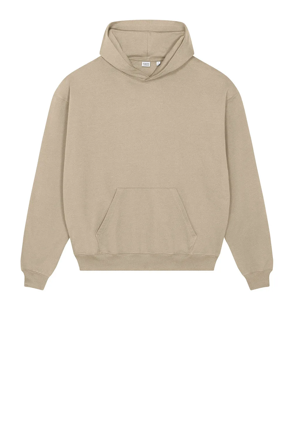 Stanley/Stella Sweat à capuche Cooper Dry pour homme avec poche kangourou - Marron poussière du désert
