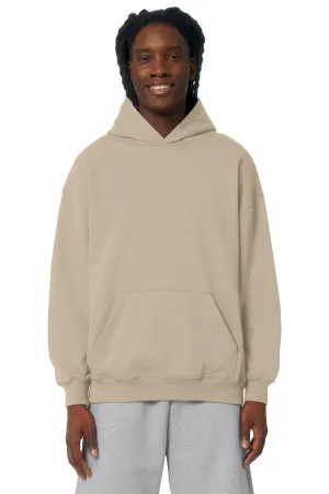 Stanley/Stella Sweat à capuche Cooper Dry pour homme avec poche kangourou - Marron poussière du désert