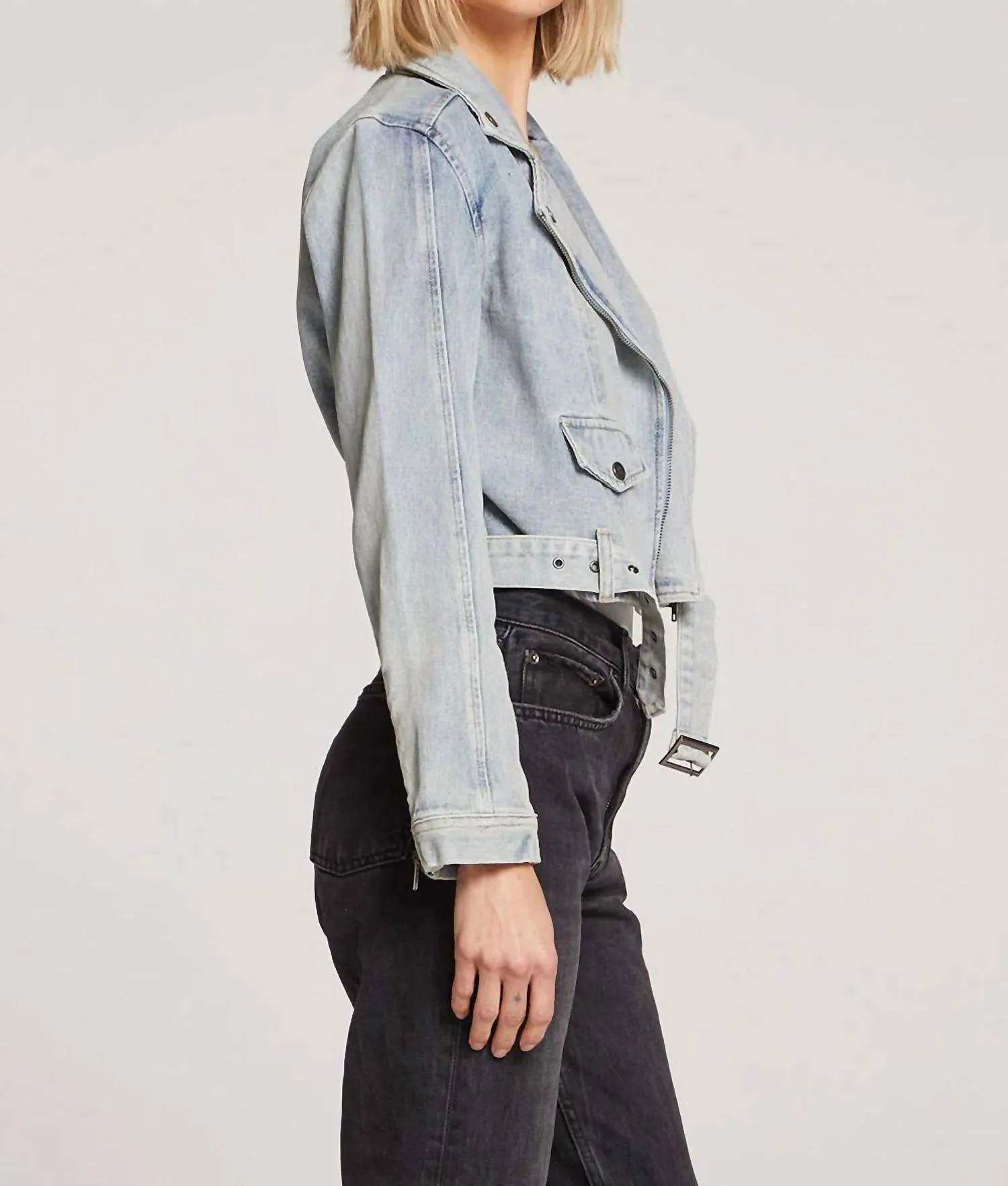 Veste Stella en jean stonewash