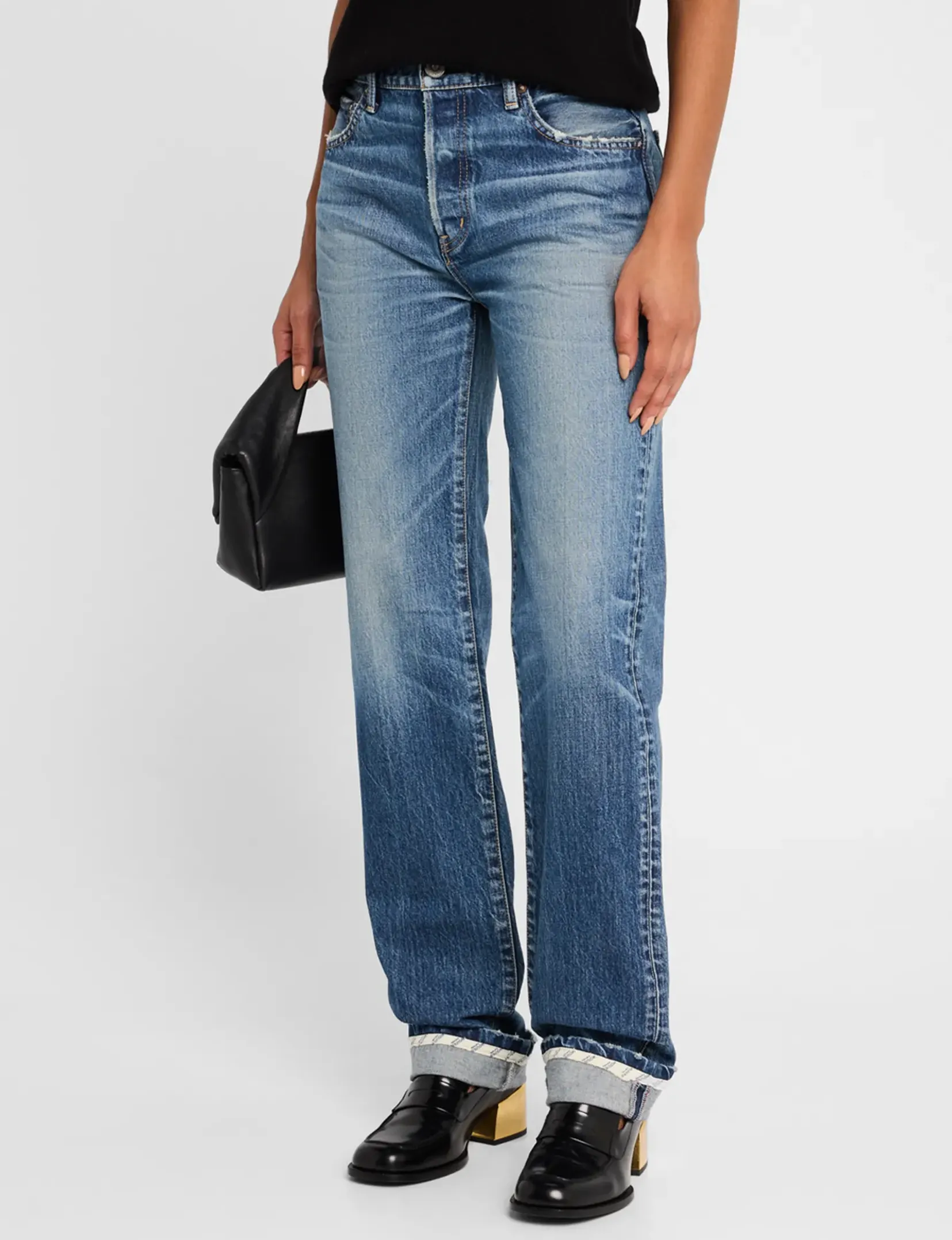 Sumterville Jambe Droite, Vêtement Bleu Clothing_moussy