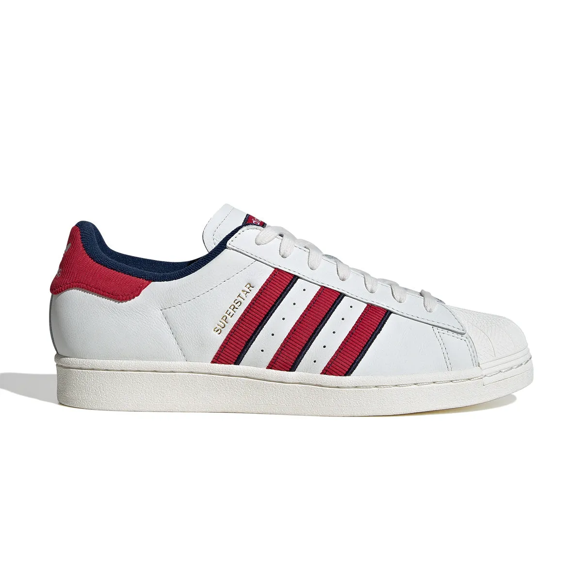 Superstar 'Victoire de l'Équipe Blanche Nuit Rouge Indigo'