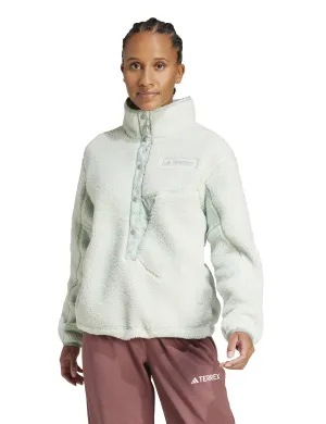 Terrex Xploric Pull-over en polaire à haute densité - Vert lin