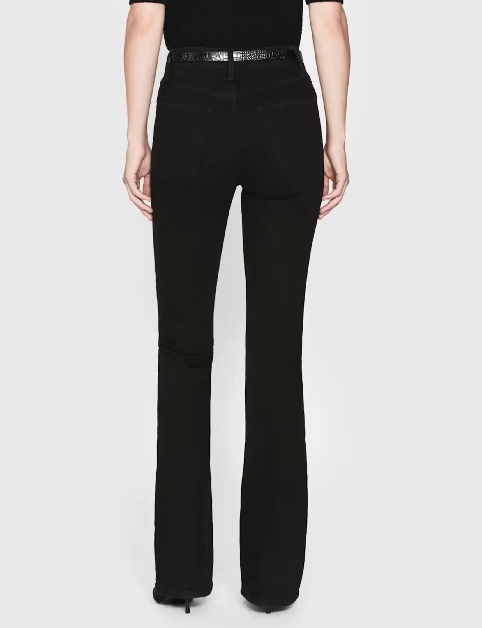 Le Pantalon Bootcut Haut Arrow, Cadre de Vêtement Smokescreen
