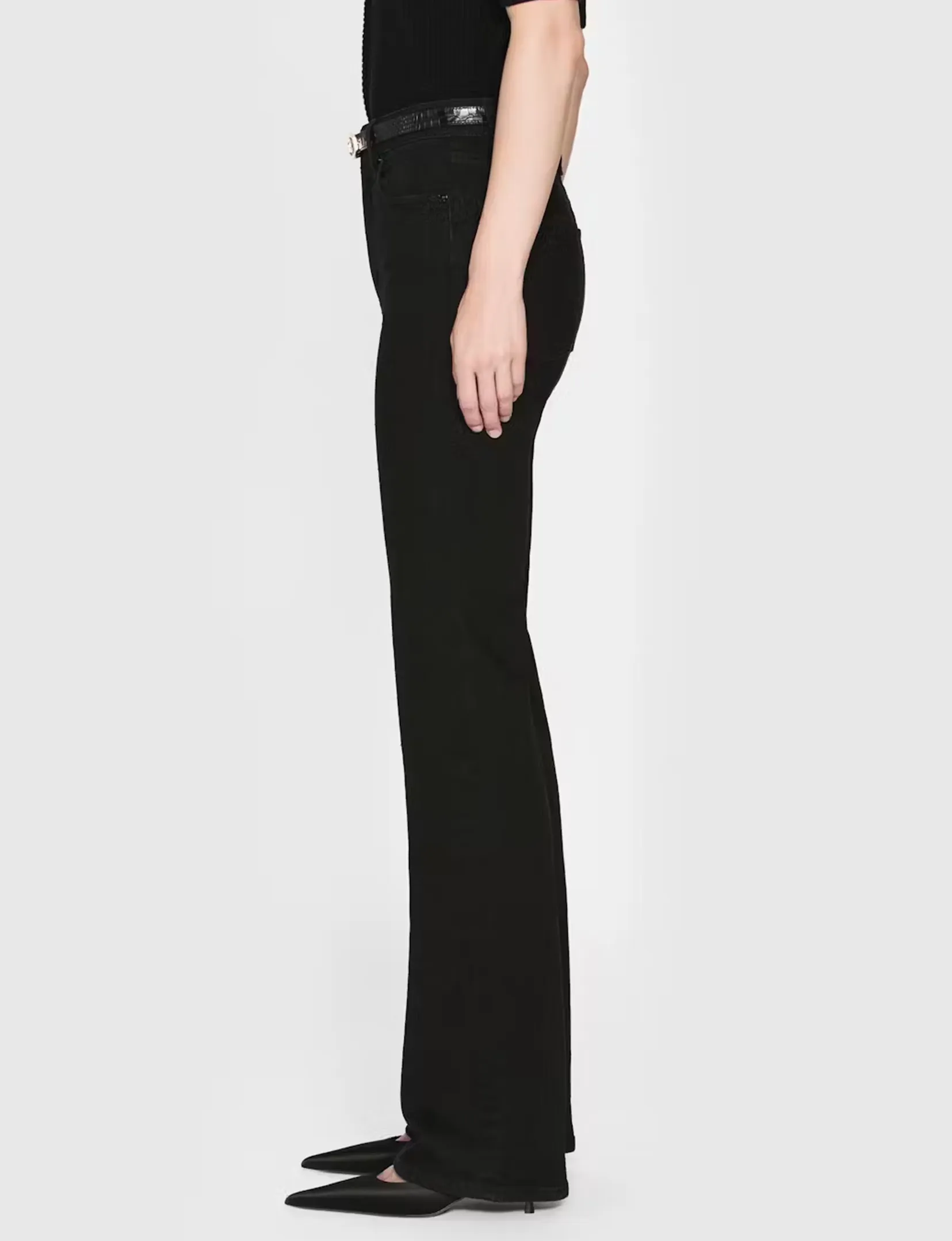 Le Pantalon Bootcut Haut Arrow, Cadre de Vêtement Smokescreen