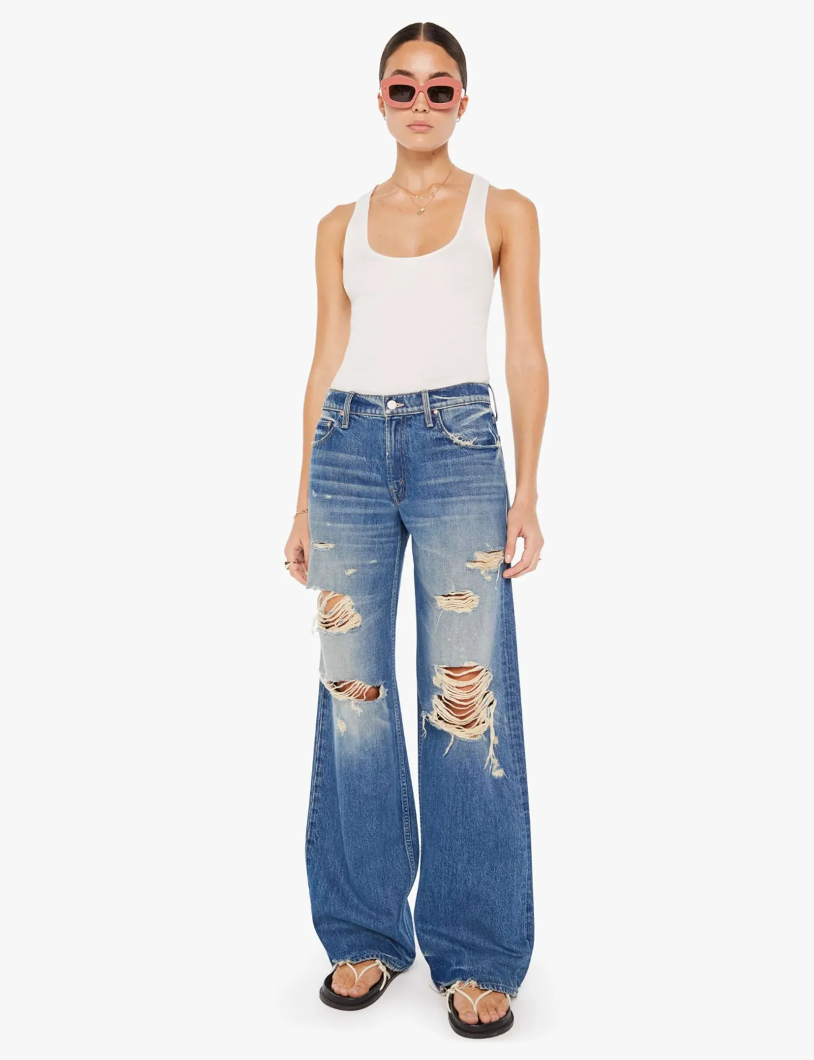 Le Pantalon à Talon Spinner Basique, BDE Clothing_mother-denim