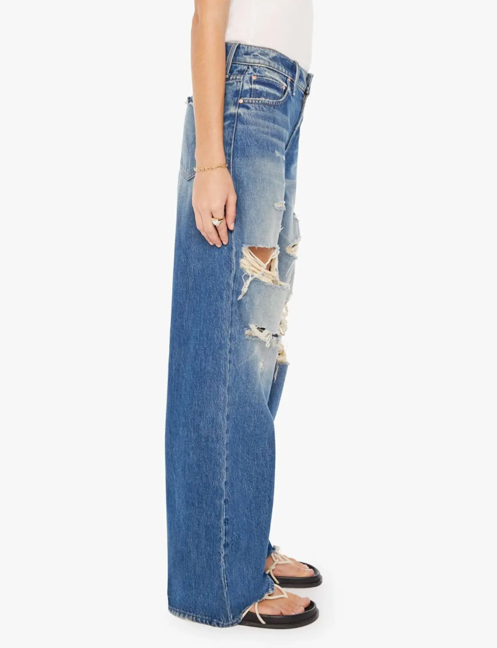 Le Pantalon à Talon Spinner Basique, BDE Clothing_mother-denim