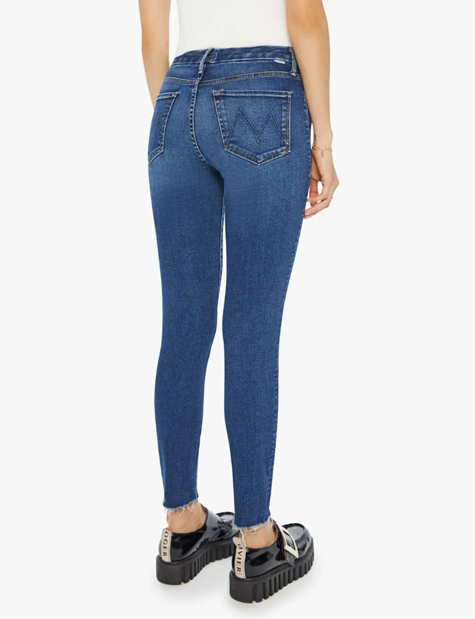 The Looker Ankle Fray, Yakkity Yak Vêtements_mother-denim