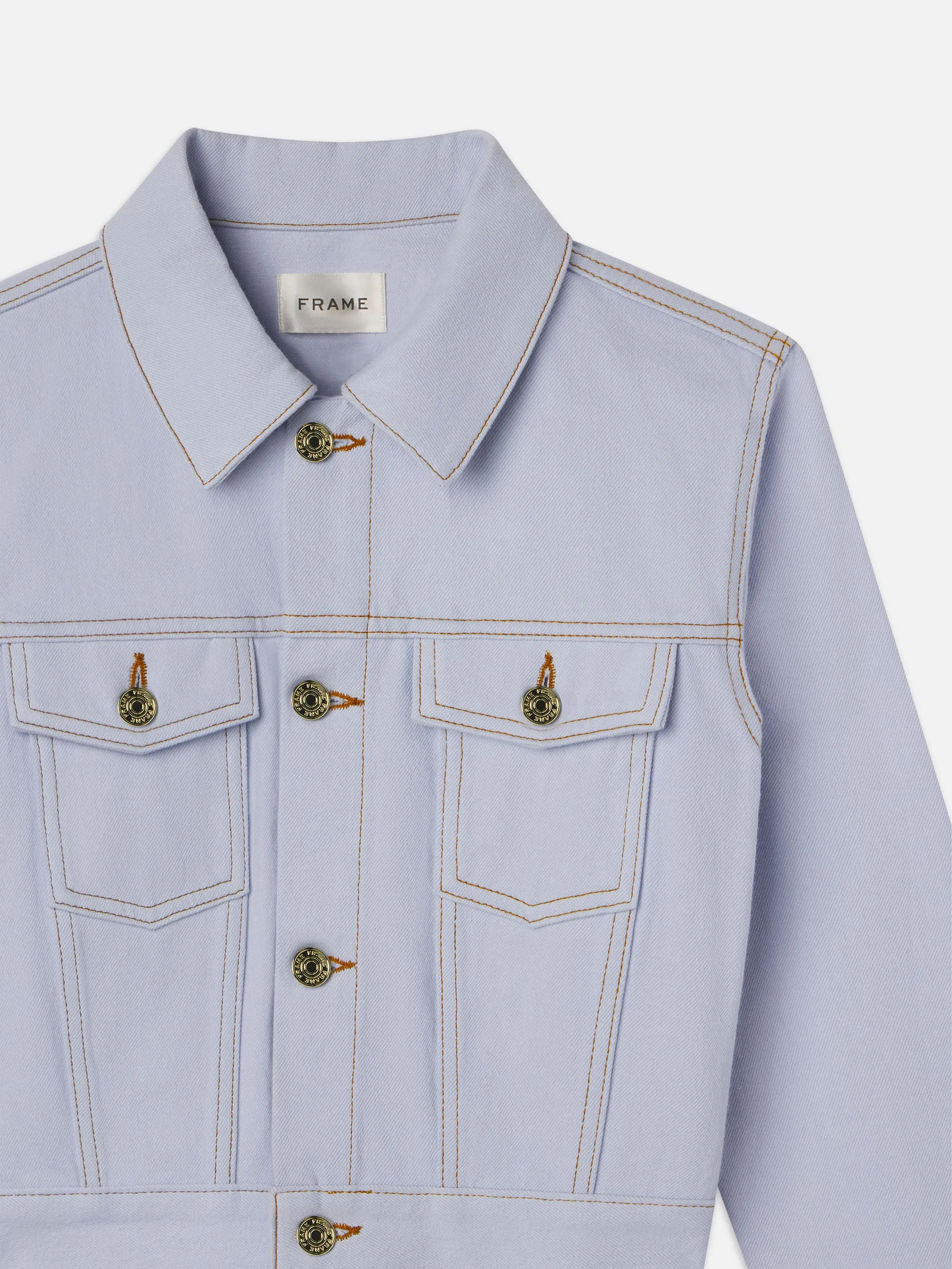 La Veste en Jean Sur Mesure -- Céleste