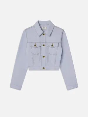 La Veste en Jean Sur Mesure -- Céleste