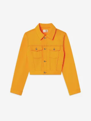 La Veste en Jean Sur Mesure -- Jaune Souci