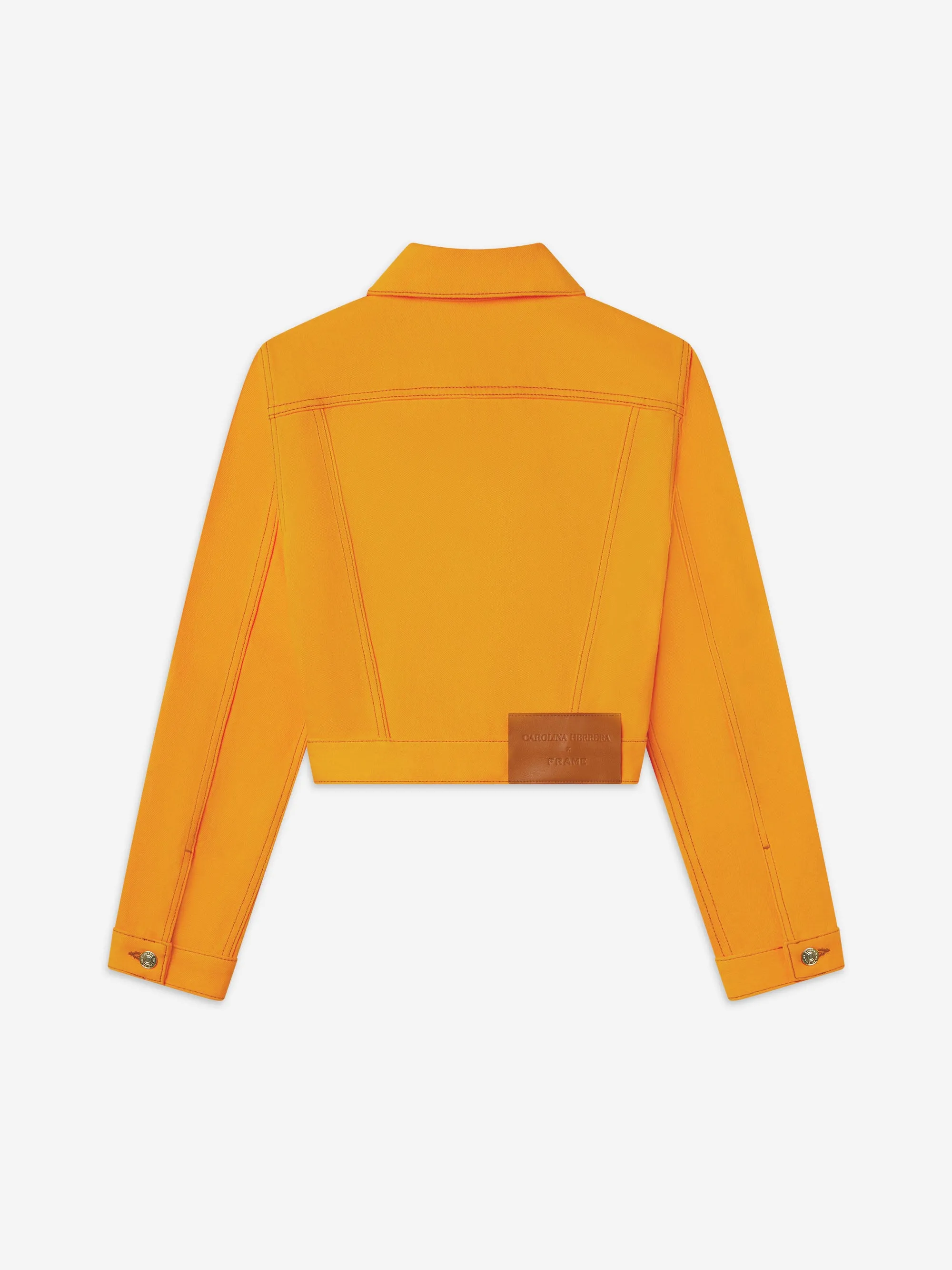 La Veste en Jean Sur Mesure -- Jaune Souci