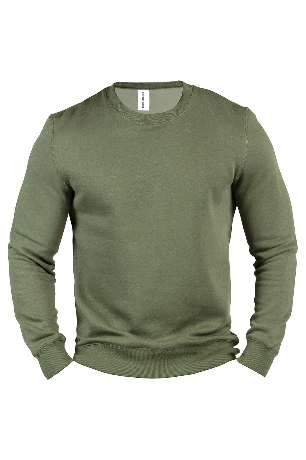 Threadfast Apparel Pull molletonné ultime pour hommes - Vert armée