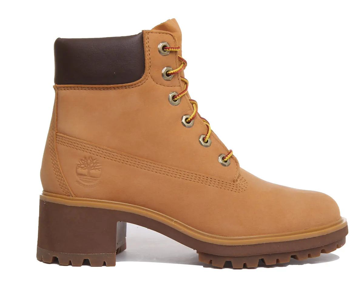 Bottes à talons Timberland A25Bs Kinsley en couleur blé pour femmes