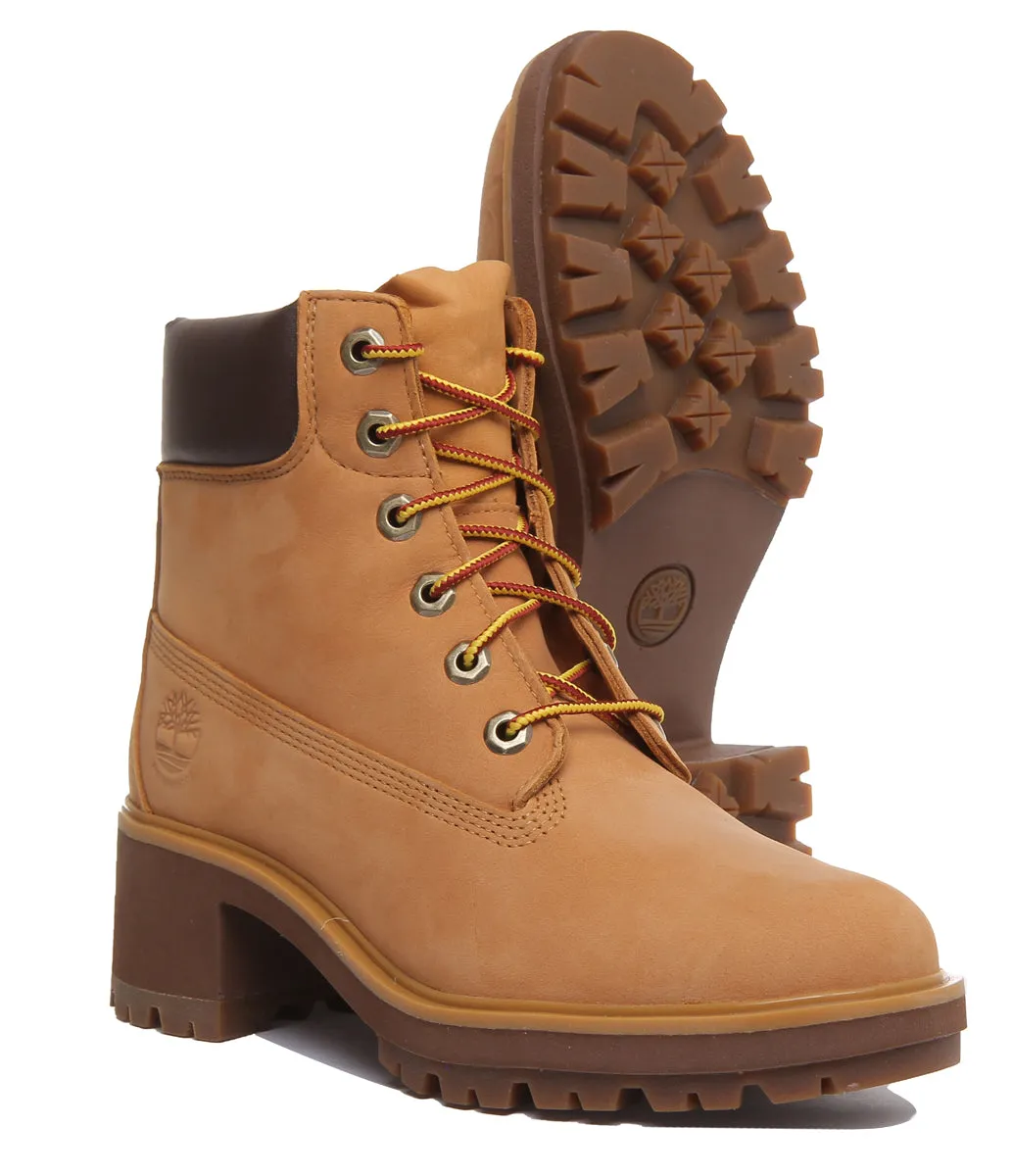 Bottes à talons Timberland A25Bs Kinsley en couleur blé pour femmes