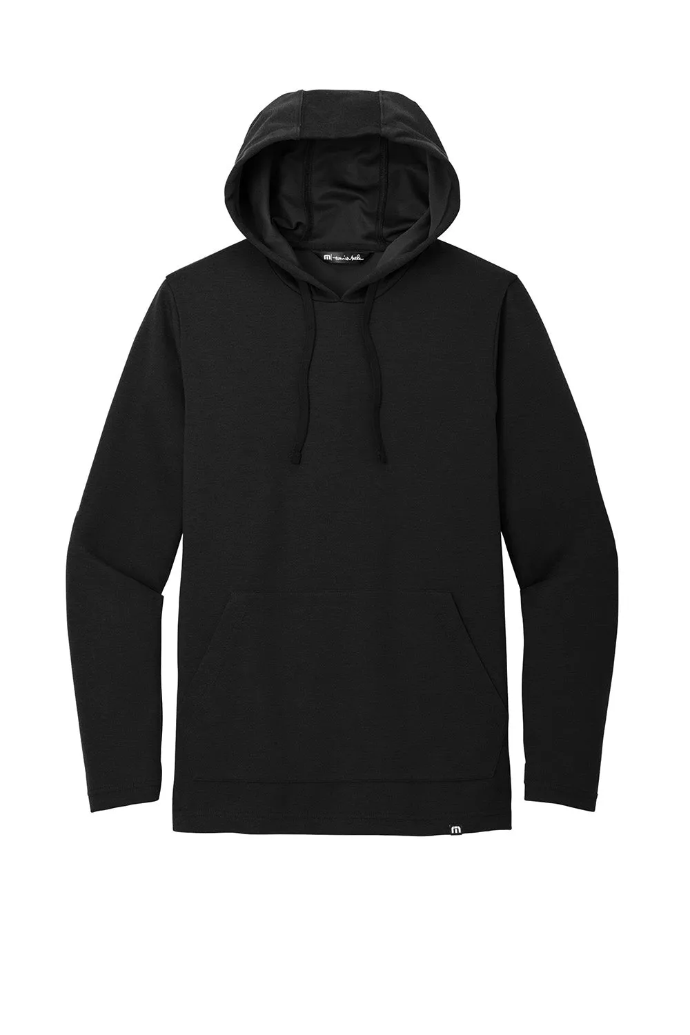 TravisMathew Sweat à capuche résistant aux plis pour homme avec poche kangourou - Noir