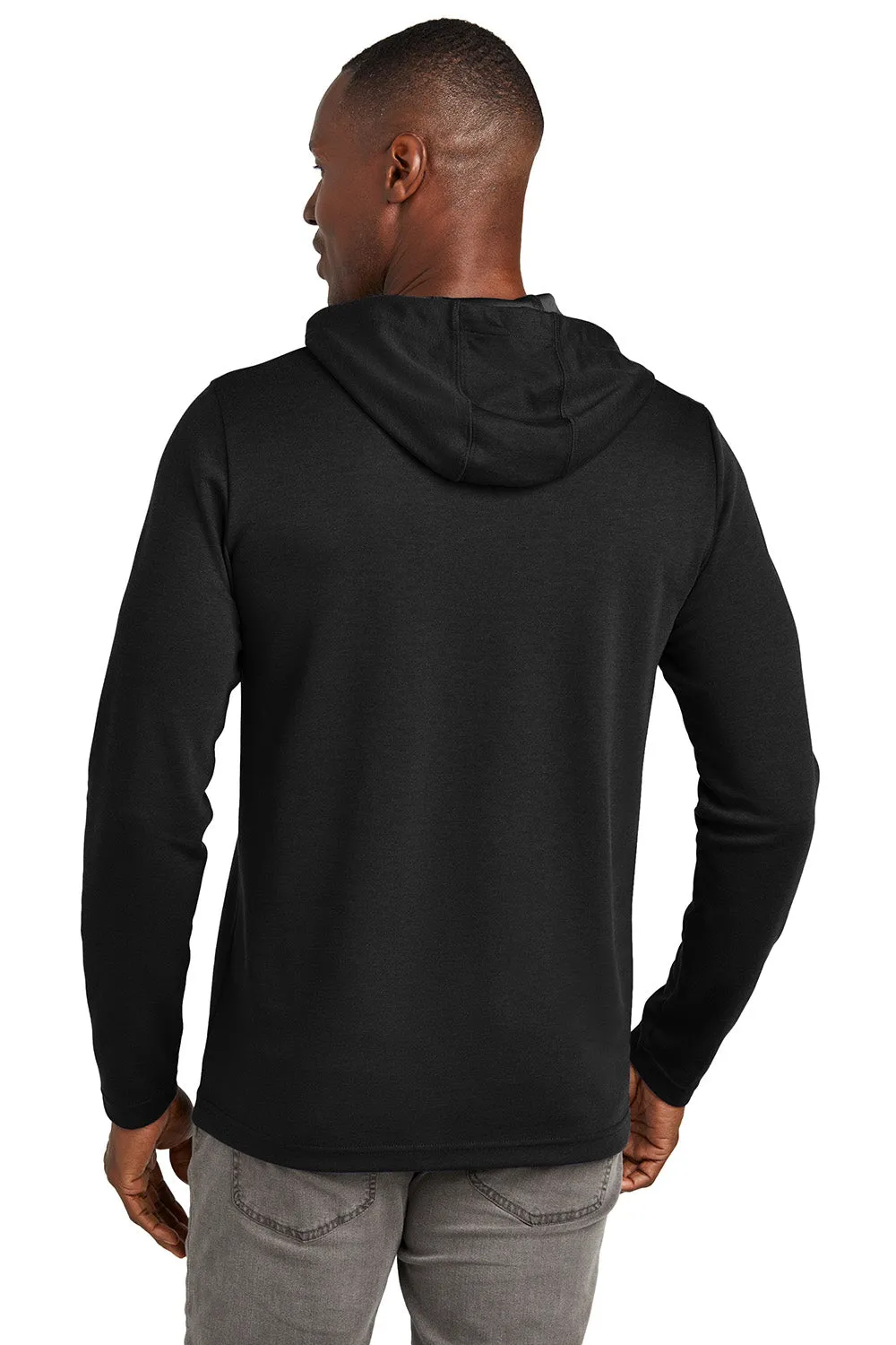 TravisMathew Sweat à capuche résistant aux plis pour homme avec poche kangourou - Noir