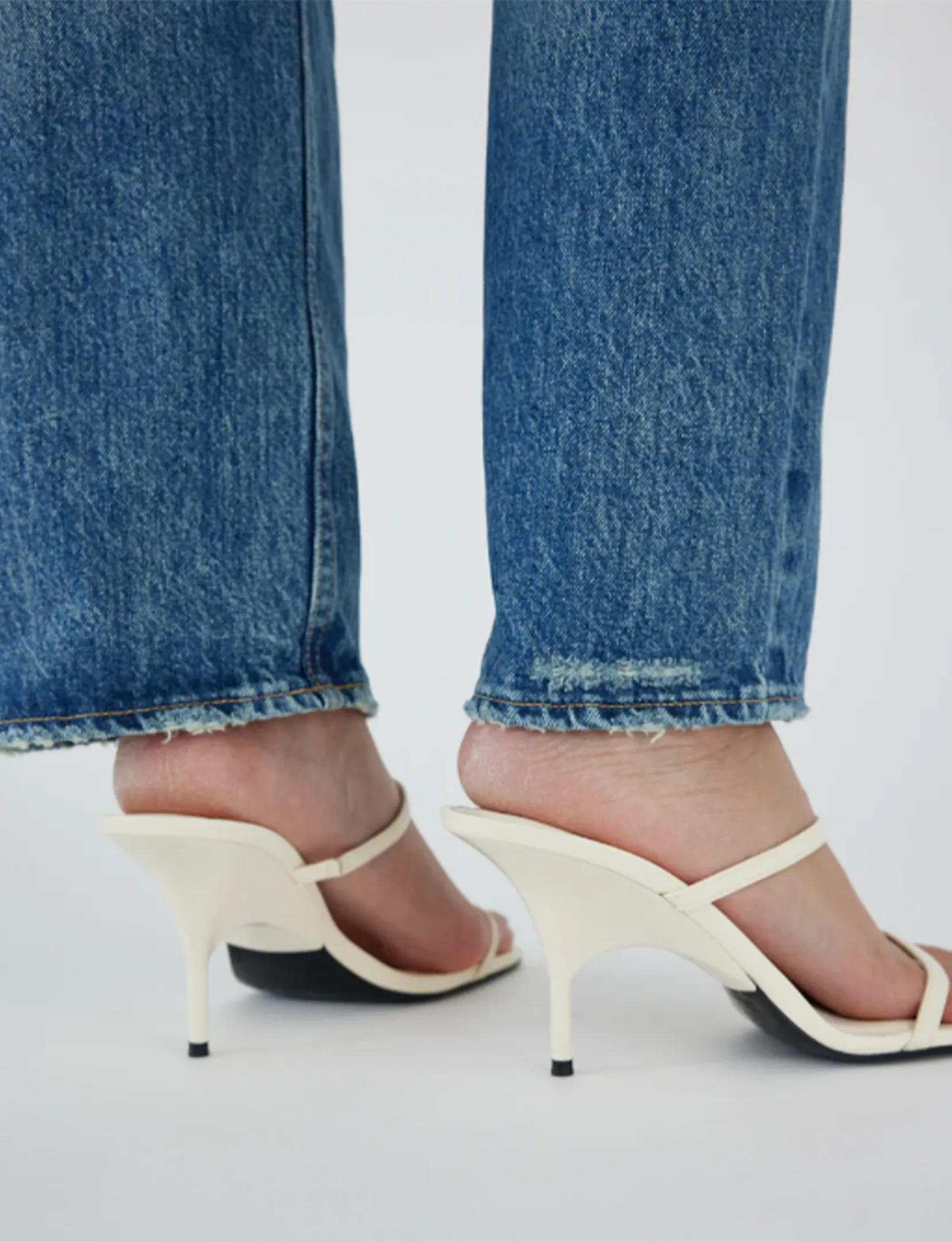 Trigg Pantalon droit basique, Bleu Vêtements_moussy