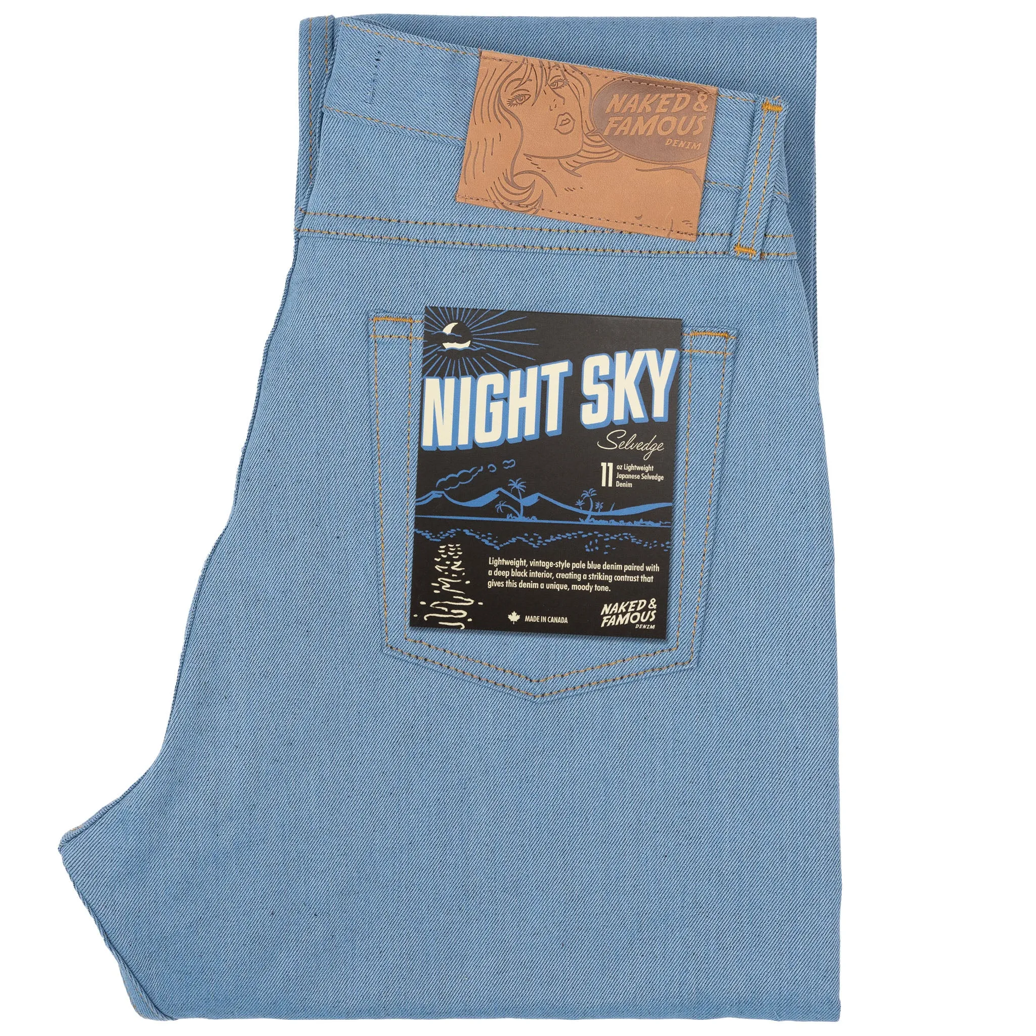 True Guy - Jean brut ciel nocturne