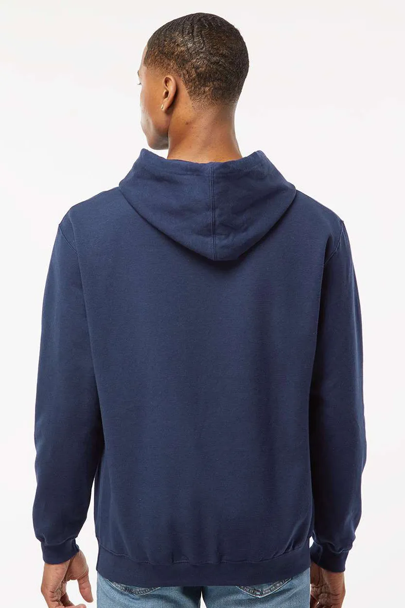 Tultex Sweat à capuche pour homme avec poche kangourou - Bleu marine