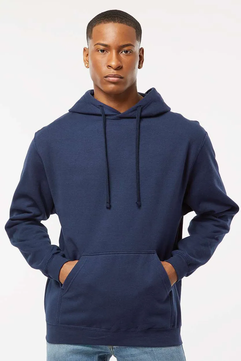 Tultex Sweat à capuche pour homme avec poche kangourou - Bleu marine