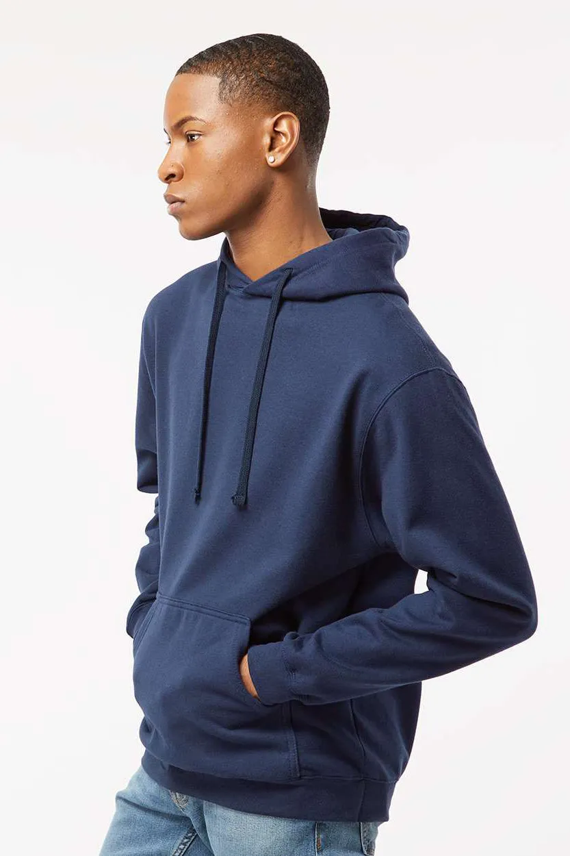 Tultex Sweat à capuche pour homme avec poche kangourou - Bleu marine