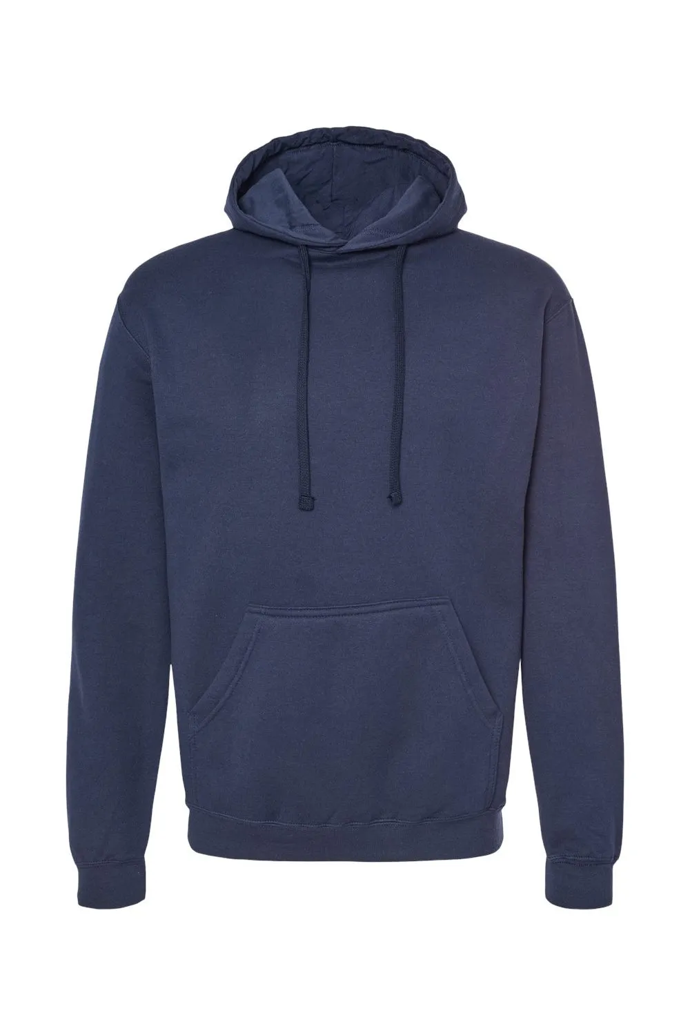 Tultex Sweat à capuche pour homme avec poche kangourou - Bleu marine