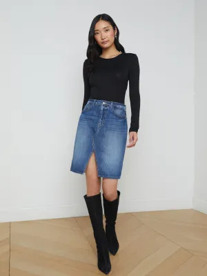 Jupe en denim Tylee