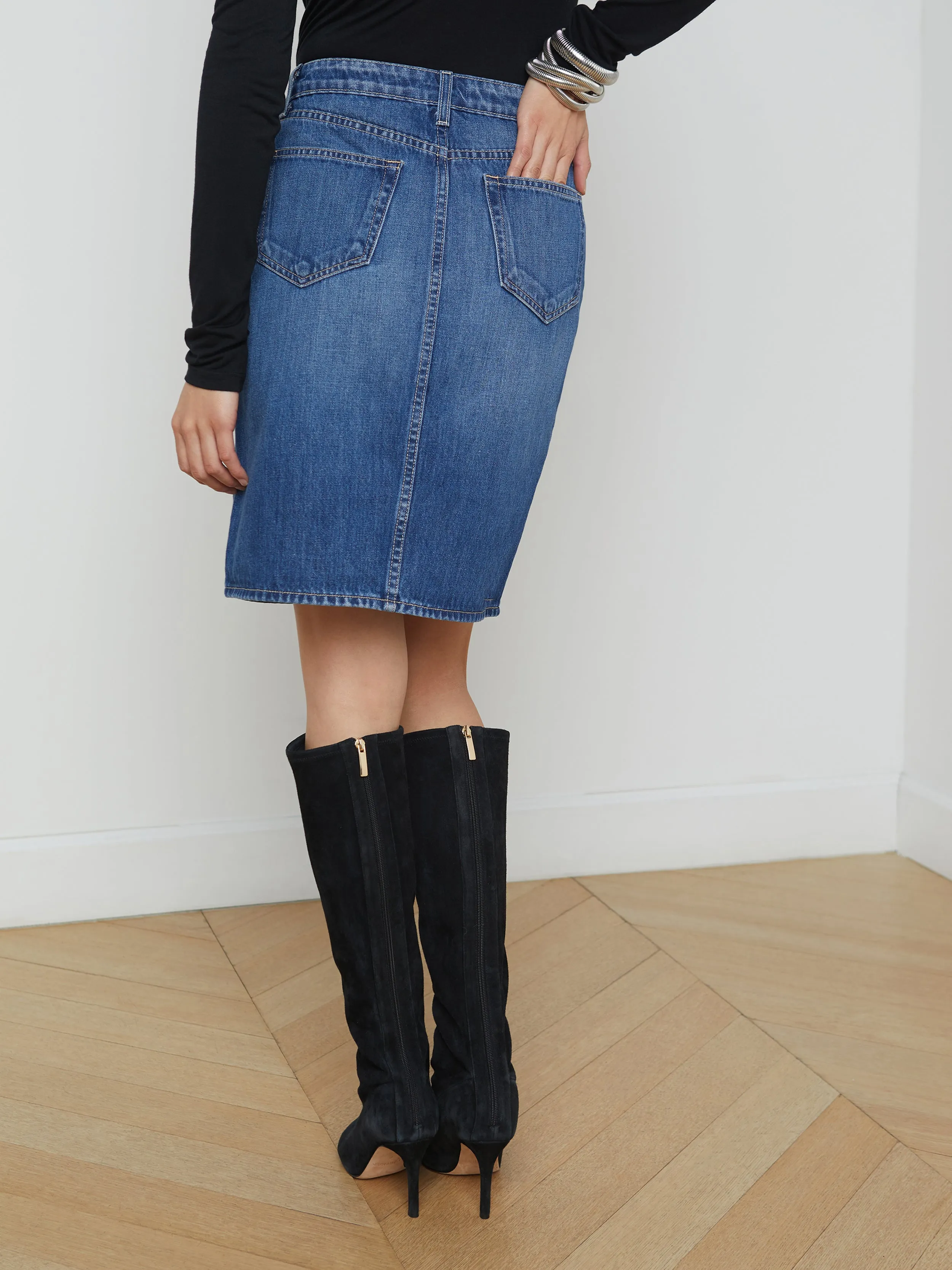 Jupe en denim Tylee