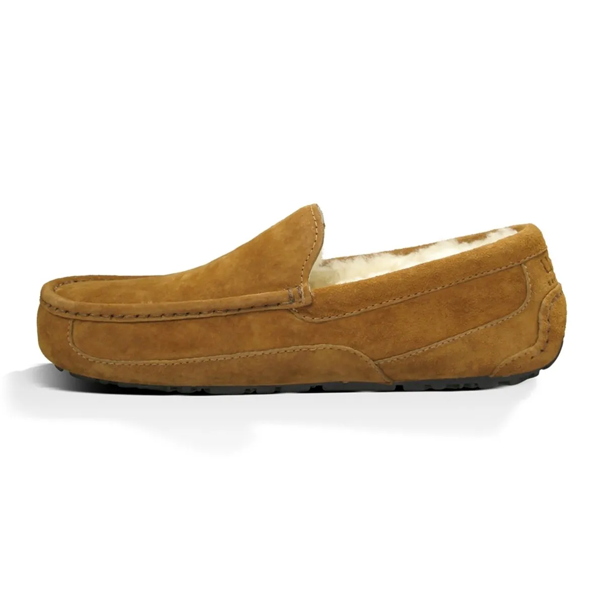 UGG Chaussures pour Homme Ascot en Suède Marron