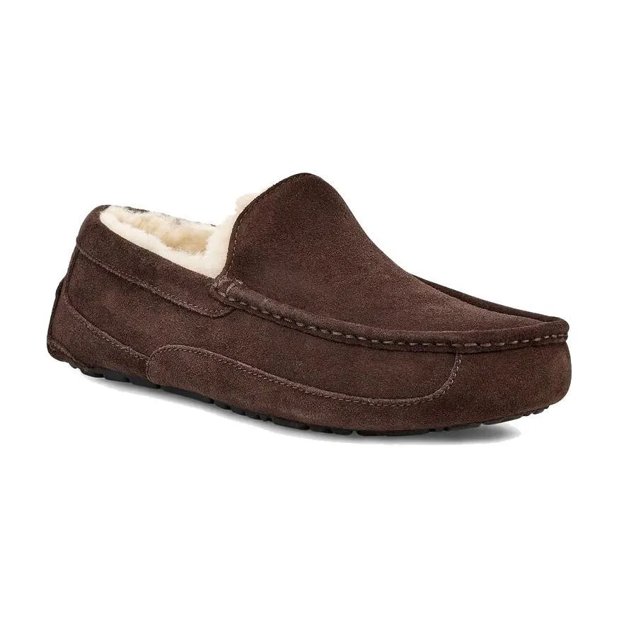 UGG Chaussures pour Homme Ascot Suédine Marron Café