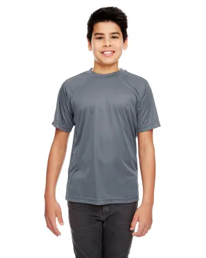 UltraClub 8420Y T-shirt sportif interlock frais et sec pour jeunes