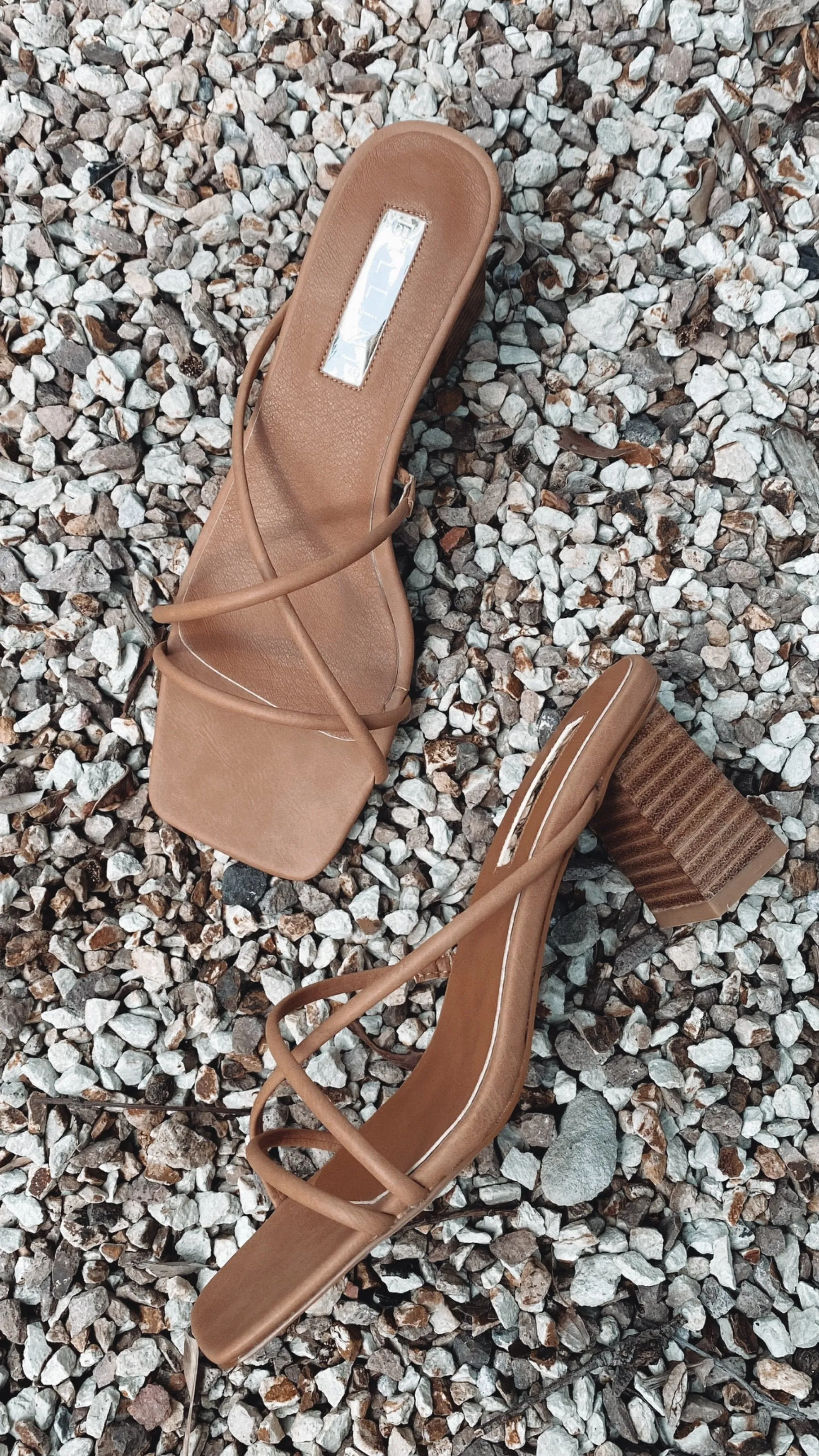 Unika Heel - Brun Sucre