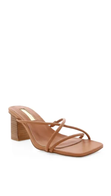 Unika Heel - Brun Sucre