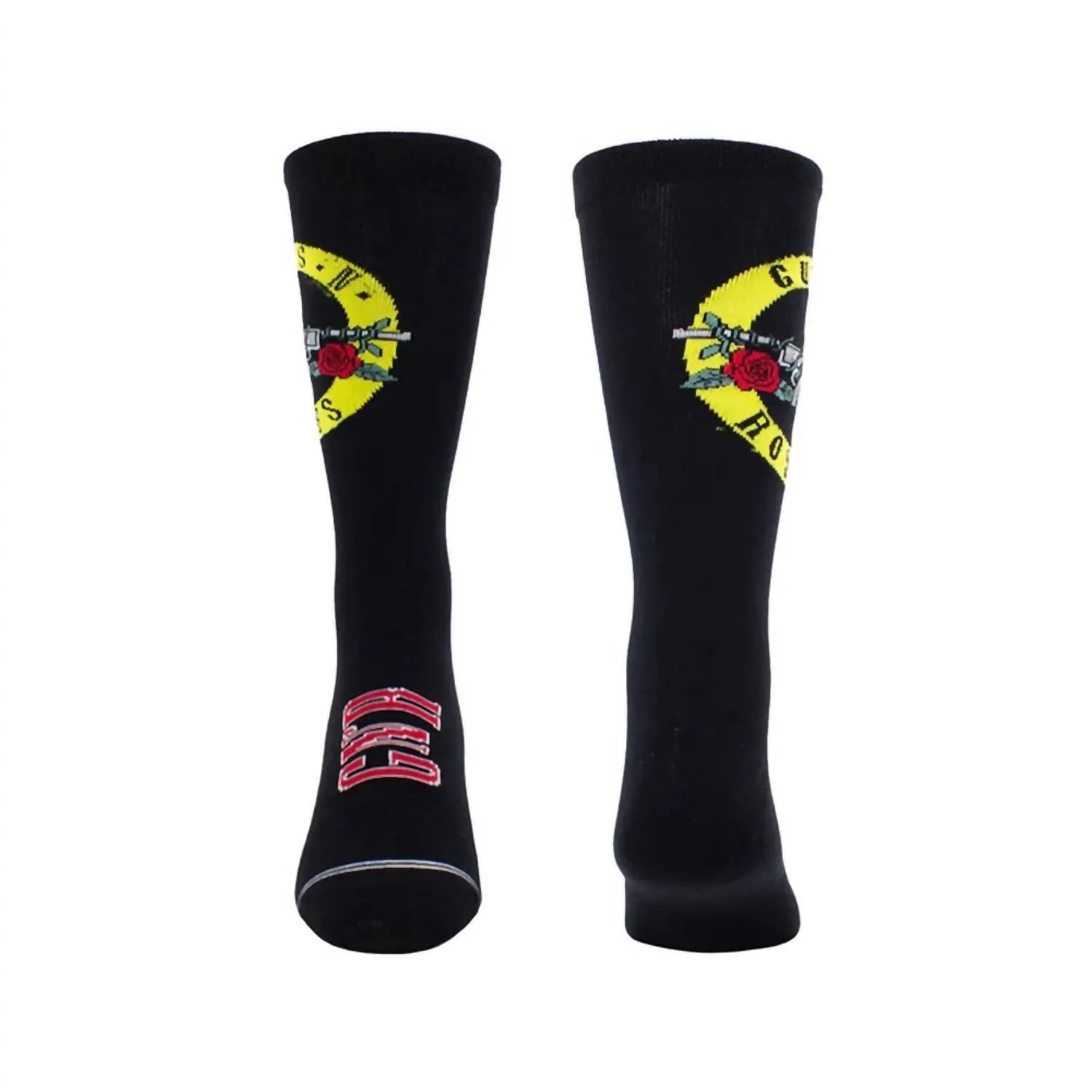 Unisexe - Boîte Cadeau Chaussettes Guns N' Roses en Noir
