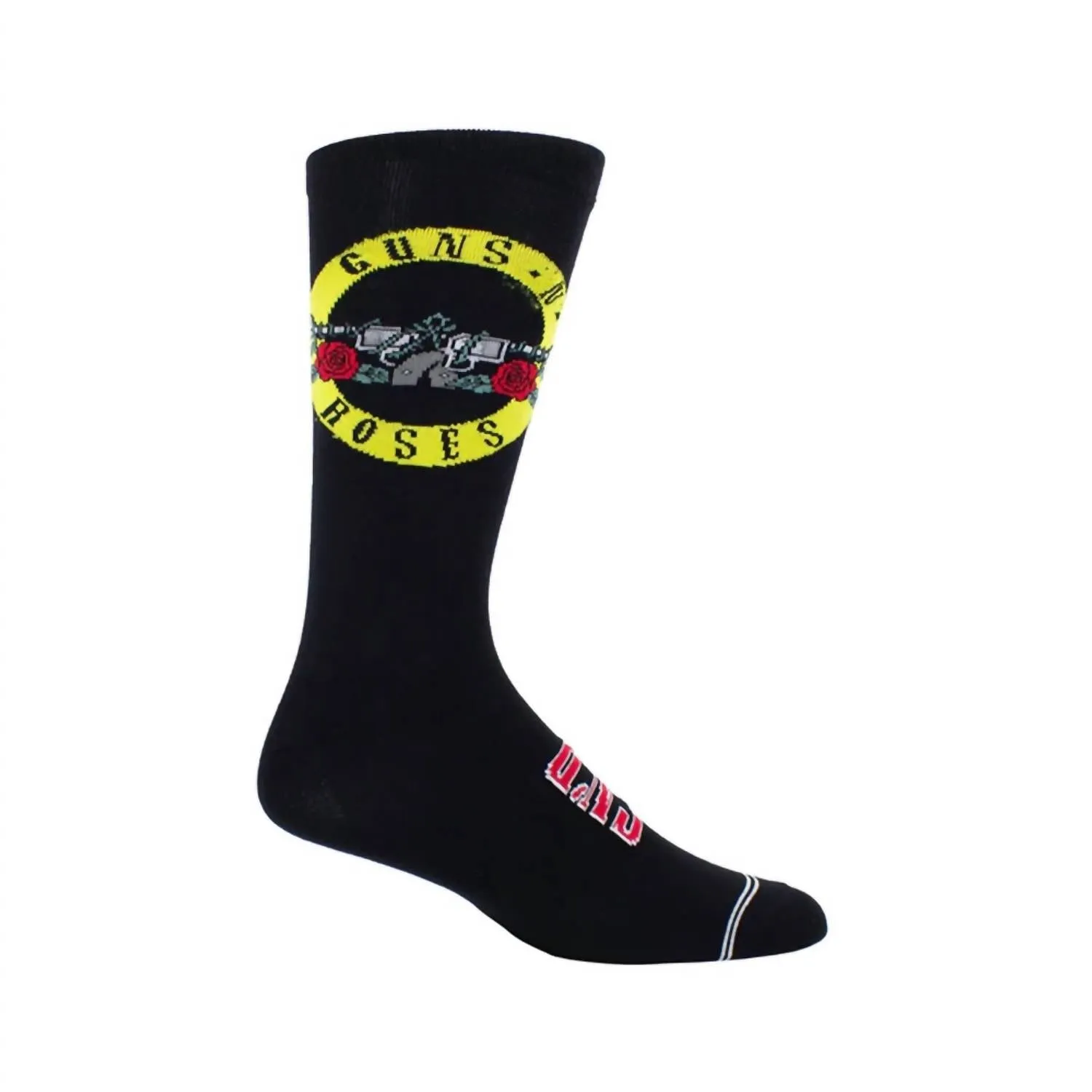 Unisexe - Boîte Cadeau Chaussettes Guns N' Roses en Noir