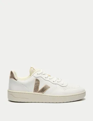 V-10 Cuir - Platine Blanc