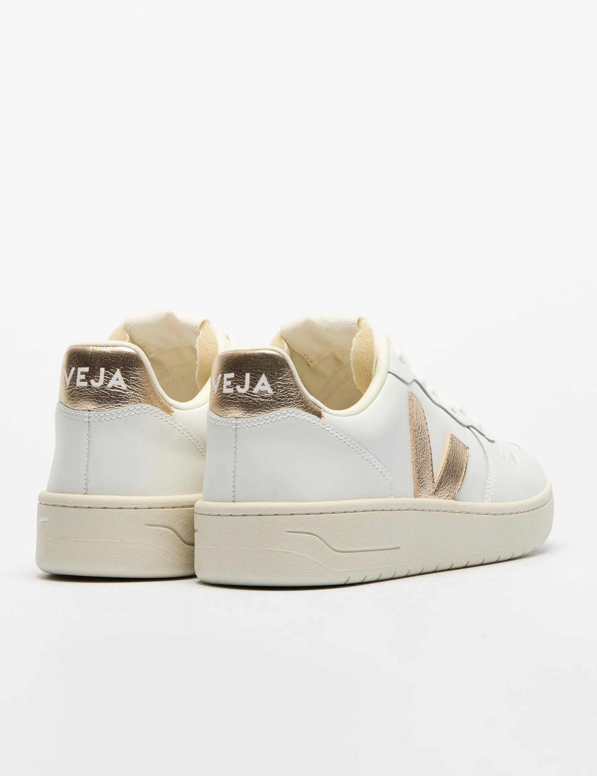 V-10 Cuir - Platine Blanc