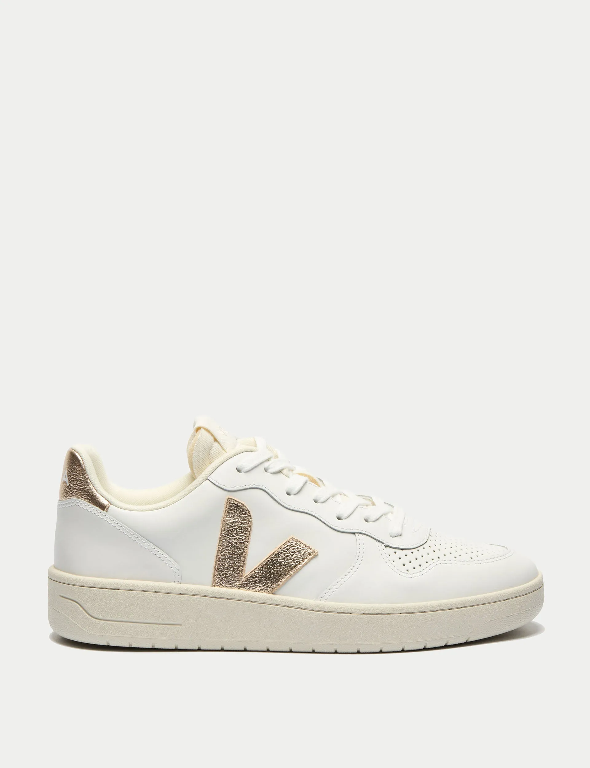 V-10 Cuir - Platine Blanc