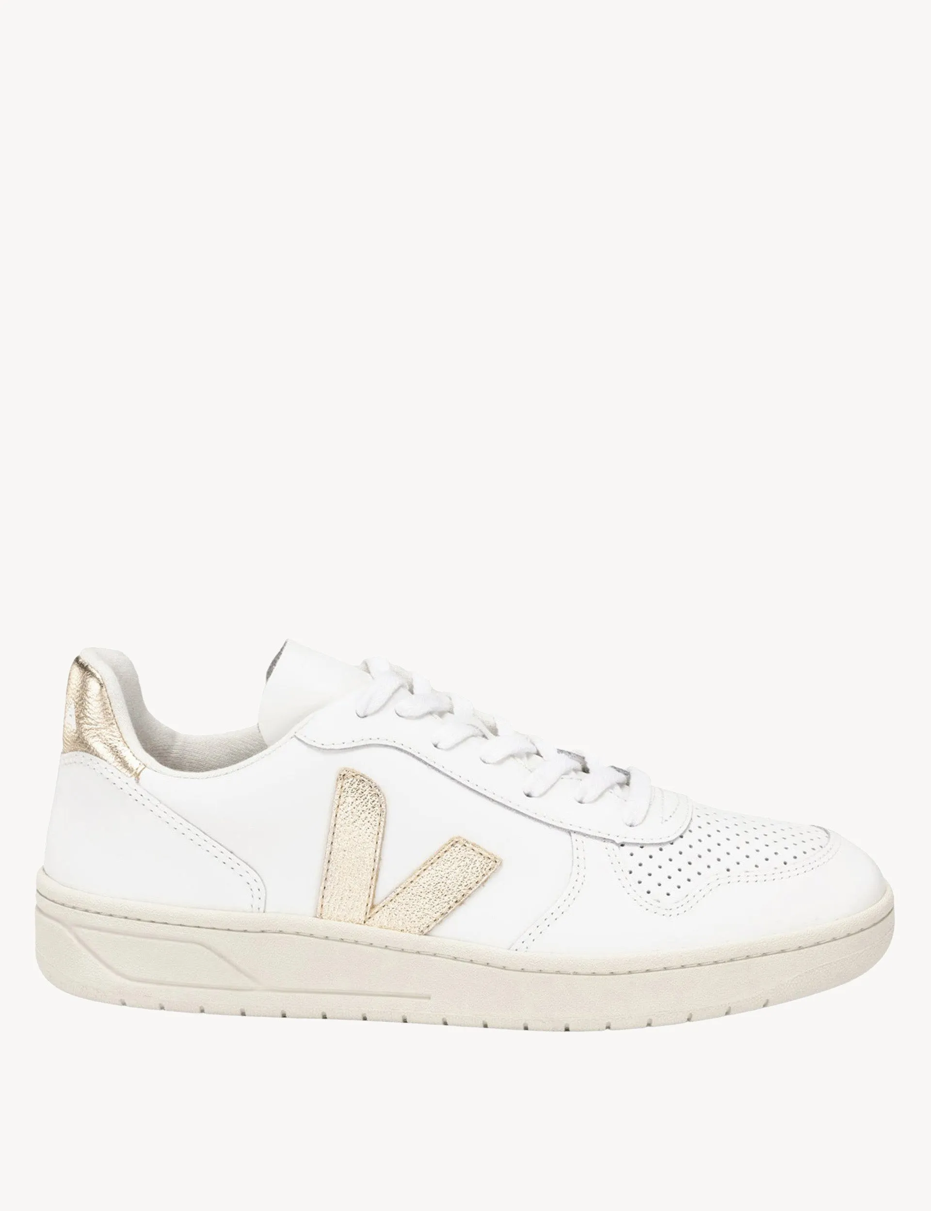 V-10 Cuir - Blanc Platine