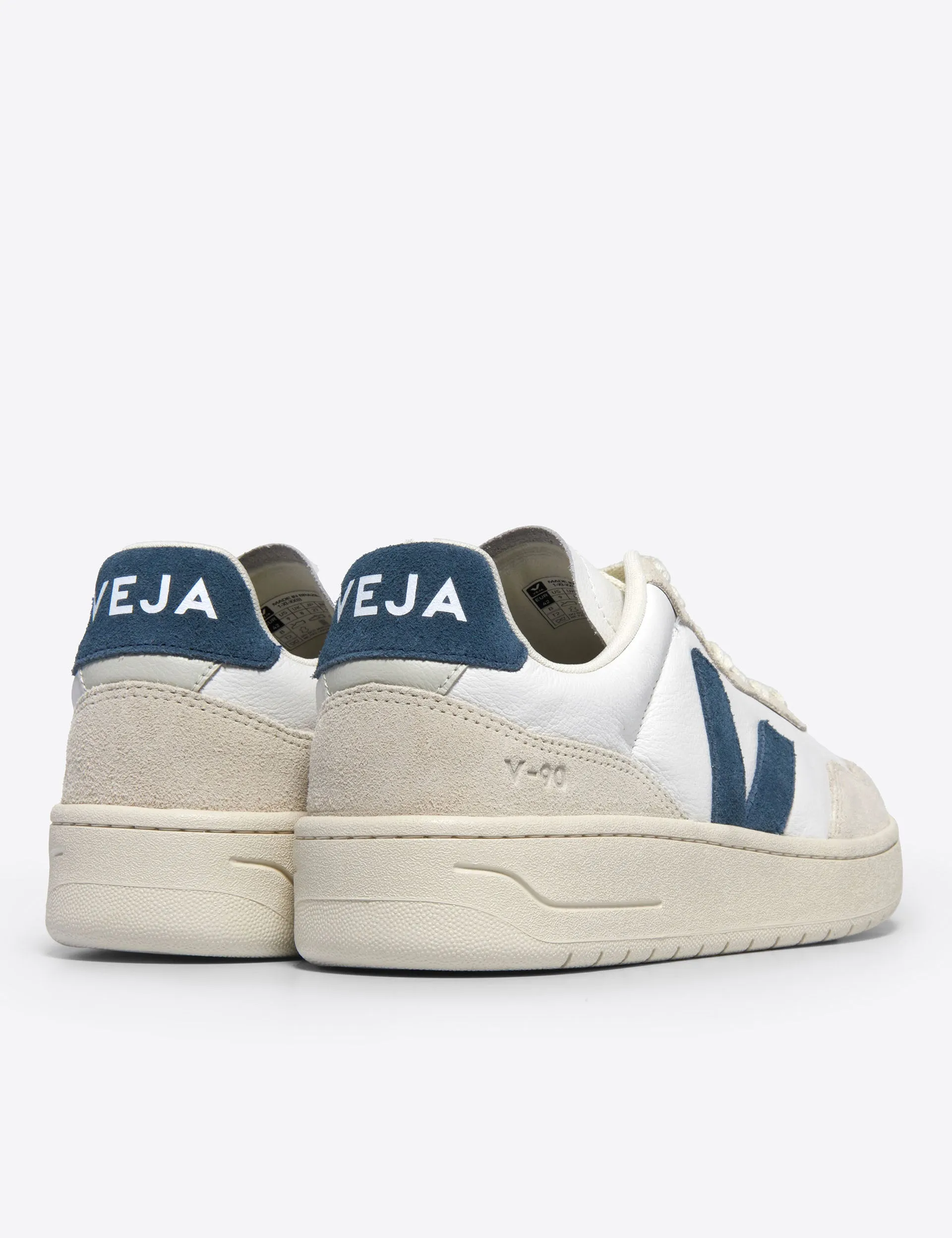 V-90 Cuir - Blanc Californie