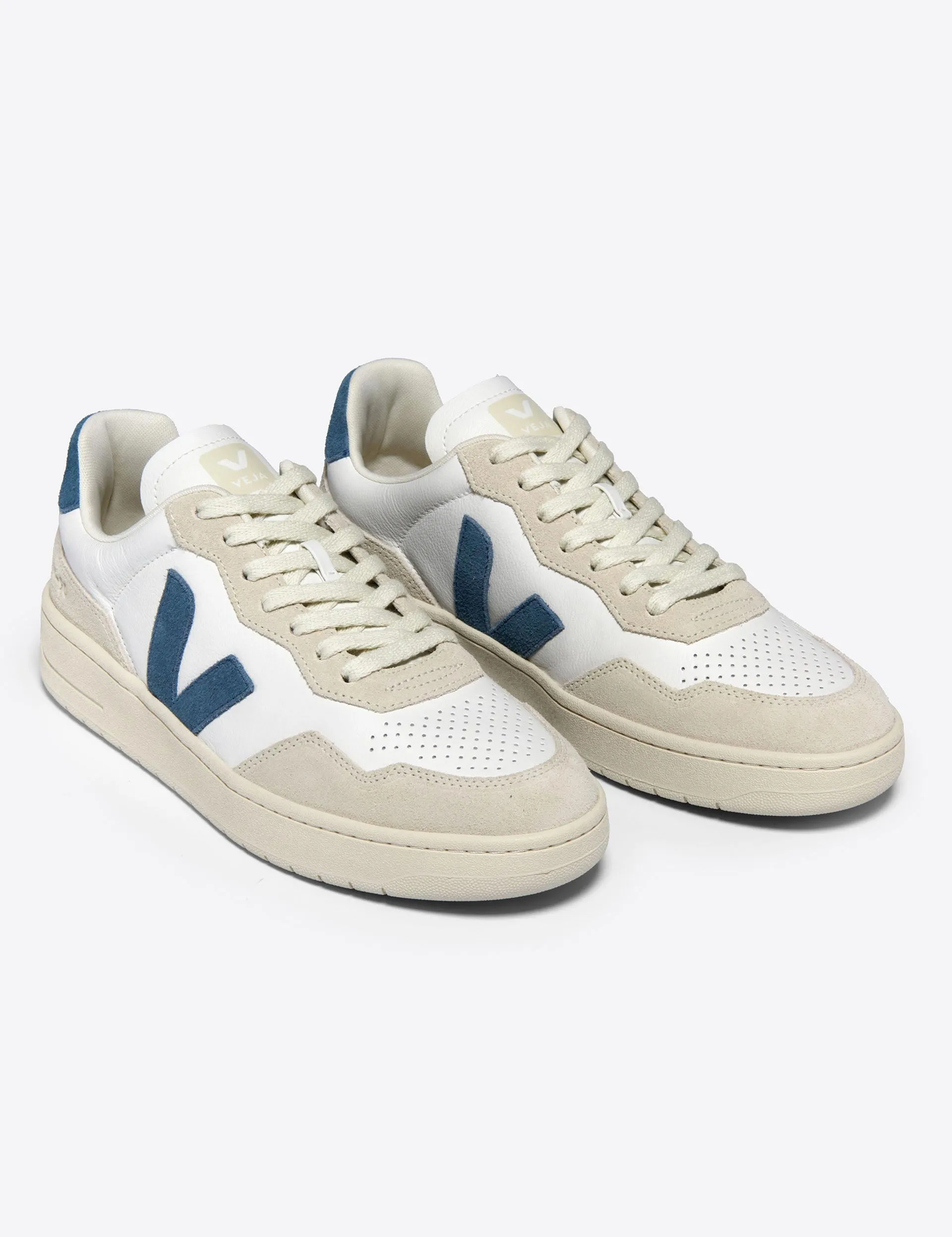 V-90 Cuir - Blanc Californie