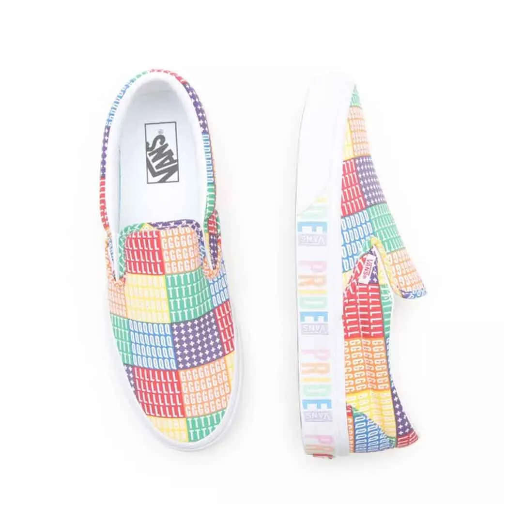 Vans - Chaussures Classiques Slip-On Unisex Pride (33TB3WJ)
